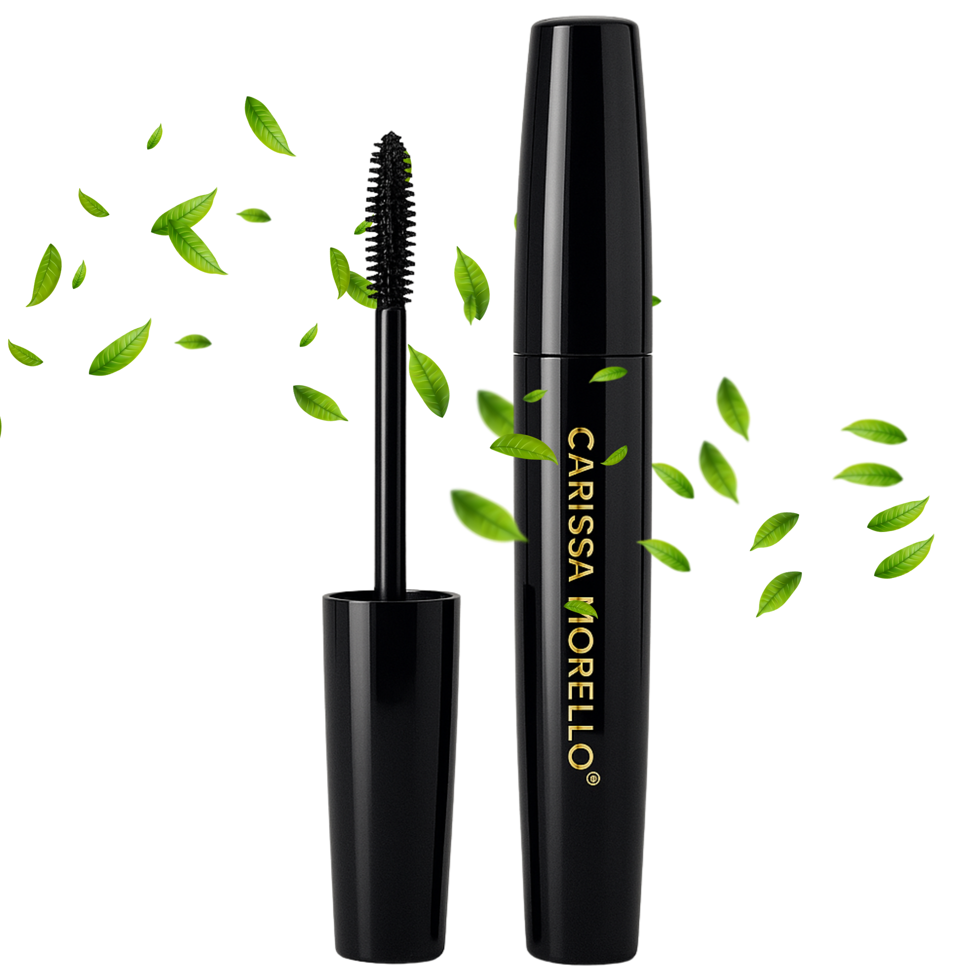 3D-Mascara mit Fasern, voller und langer Wimpern